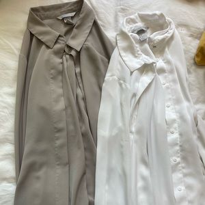 Silk Button Ups